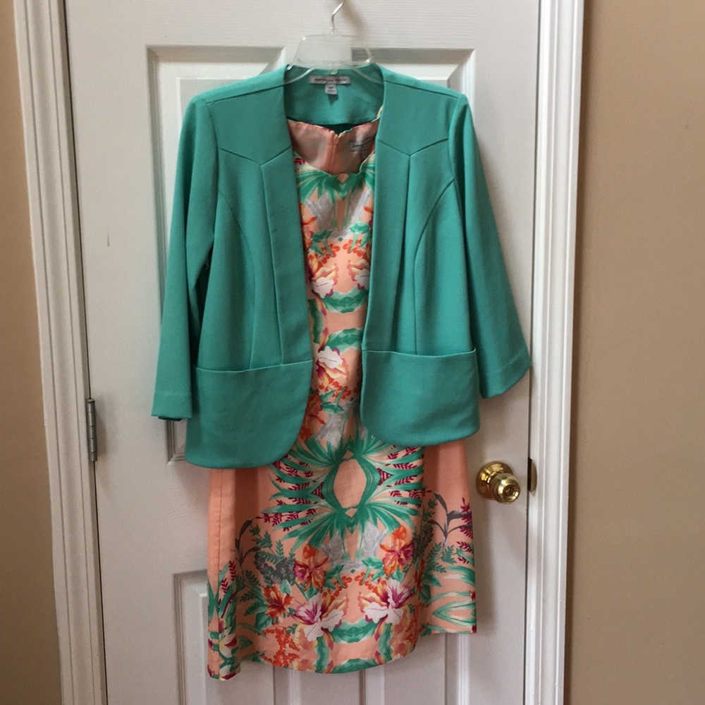 Shift Dress with Jacket